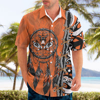 Canada Indigenous Orange Shirt Day Hawaiian Shirt Haida Dreamcatcher Art