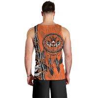 Canada Indigenous Orange Shirt Day Men Tank Top Haida Dreamcatcher Art