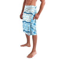 Oktoberfest Bavarian Heritage Lavalava Edelweiss Beer Festival Blue Pattern