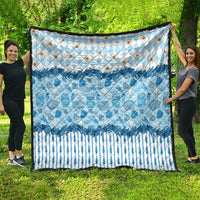 Oktoberfest Bavarian Heritage Quilt Edelweiss Beer Festival Blue Pattern