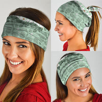 Oktoberfest Bavarian Heritage Neck Gaiter Edelweiss Beer Festival Green Pattern