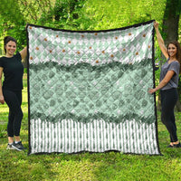 Oktoberfest Bavarian Heritage Quilt Edelweiss Beer Festival Green Pattern