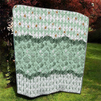 Oktoberfest Bavarian Heritage Quilt Edelweiss Beer Festival Green Pattern