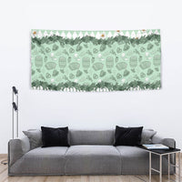 Oktoberfest Bavarian Heritage Tapestry Edelweiss Beer Festival Green Pattern