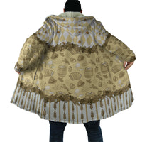 Oktoberfest Bavarian Heritage Cloak Edelweiss Beer Festival Gold Pattern