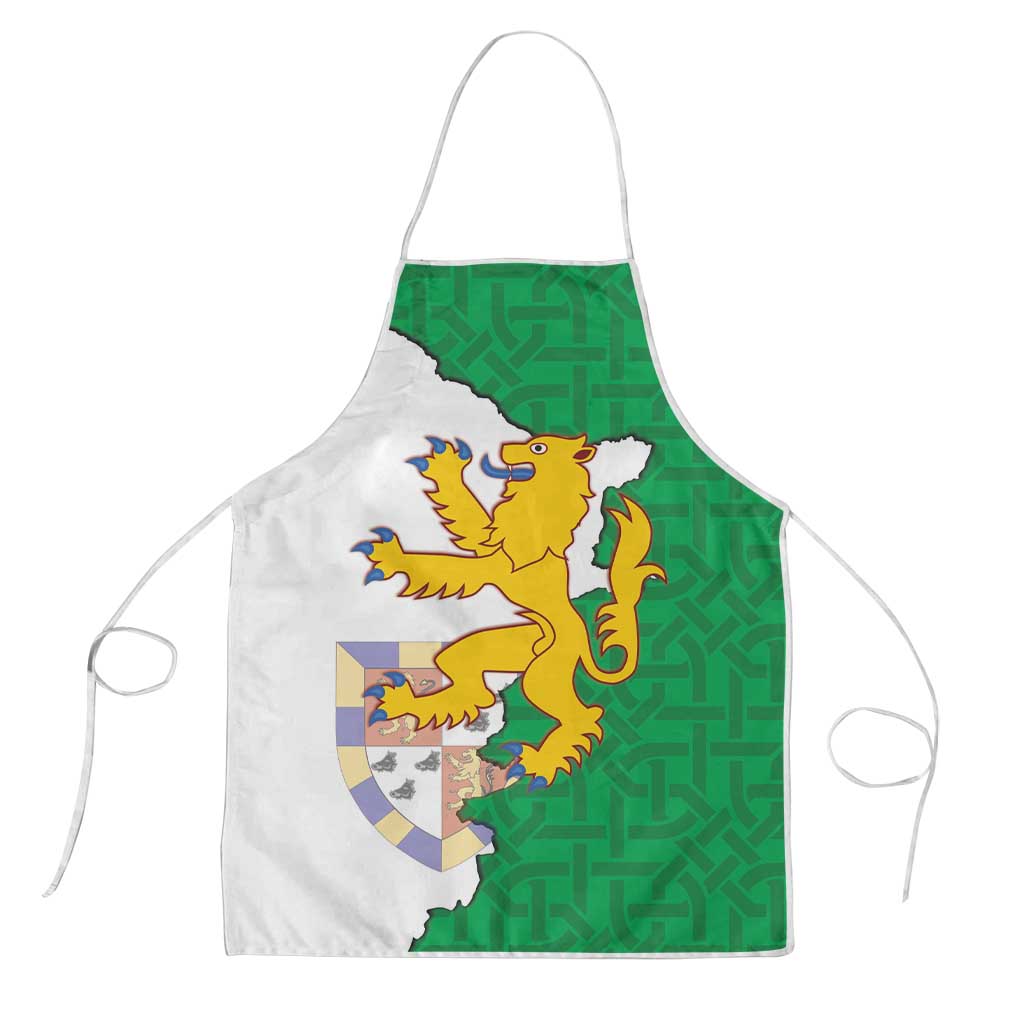 Radnorshire Wales Apron Map and Emblem Celtic Style - Wonder Print Shop