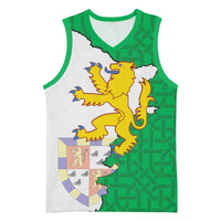 Radnorshire Wales Basketball Jersey Map and Emblem Celtic Style - Wonder Print Shop