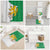 Radnorshire Wales Bathroom Set Map and Emblem Celtic Style - Wonder Print Shop
