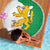 Radnorshire Wales Beach Blanket Map and Emblem Celtic Style - Wonder Print Shop