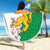 Radnorshire Wales Beach Blanket Map and Emblem Celtic Style - Wonder Print Shop