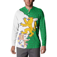 Radnorshire Wales Button Sweatshirt Map and Emblem Celtic Style - Wonder Print Shop