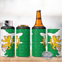 Radnorshire Wales 4 in 1 Can Cooler Tumbler Map and Emblem Celtic Style - Wonder Print Shop