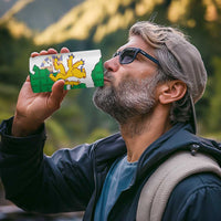 Radnorshire Wales 4 in 1 Can Cooler Tumbler Map and Emblem Celtic Style - Wonder Print Shop