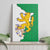 Radnorshire Wales Canvas Wall Art Map and Emblem Celtic Style - Wonder Print Shop