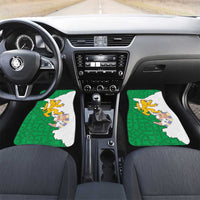 Radnorshire Wales Car Mats Map and Emblem Celtic Style - Wonder Print Shop