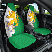 Radnorshire Wales Car Seat Cover Map and Emblem Celtic Style - Wonder Print Shop