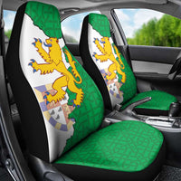 Radnorshire Wales Car Seat Cover Map and Emblem Celtic Style - Wonder Print Shop