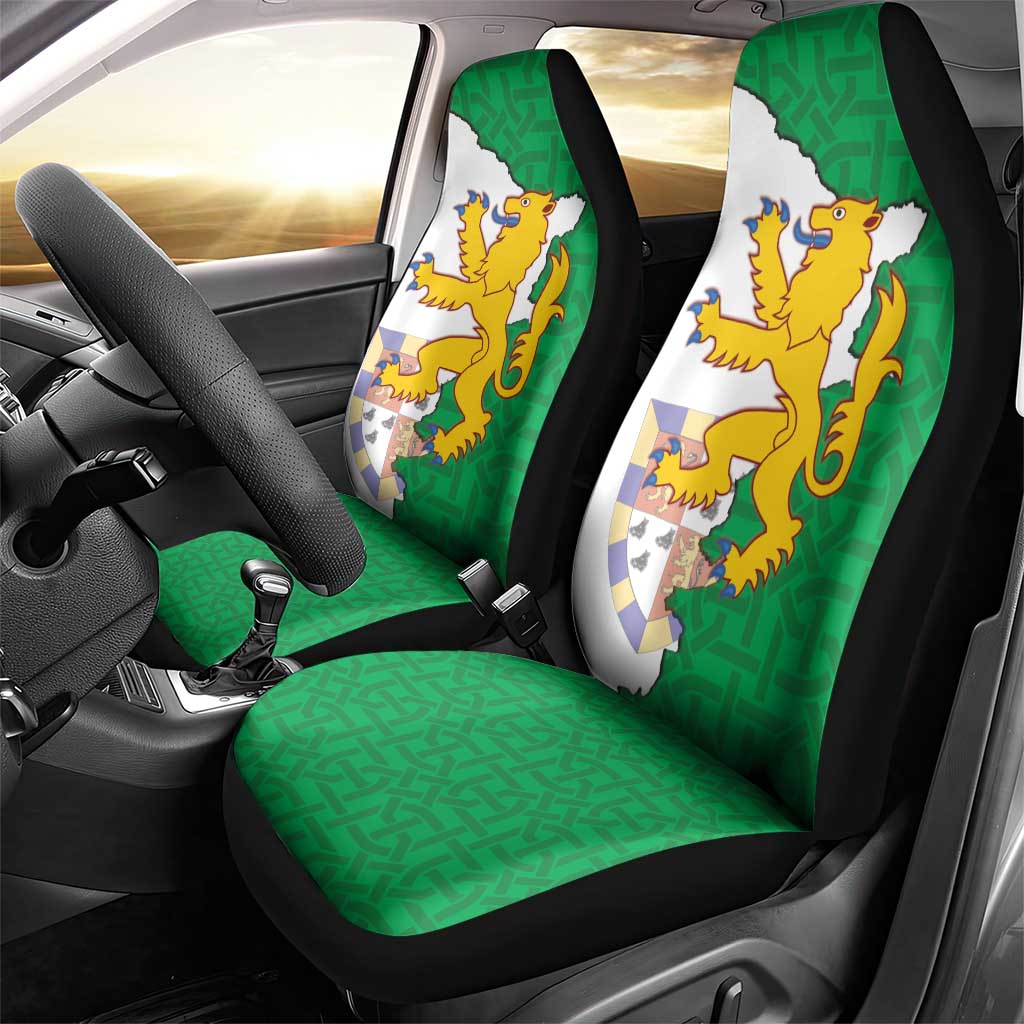 Radnorshire Wales Car Seat Cover Map and Emblem Celtic Style - Wonder Print Shop