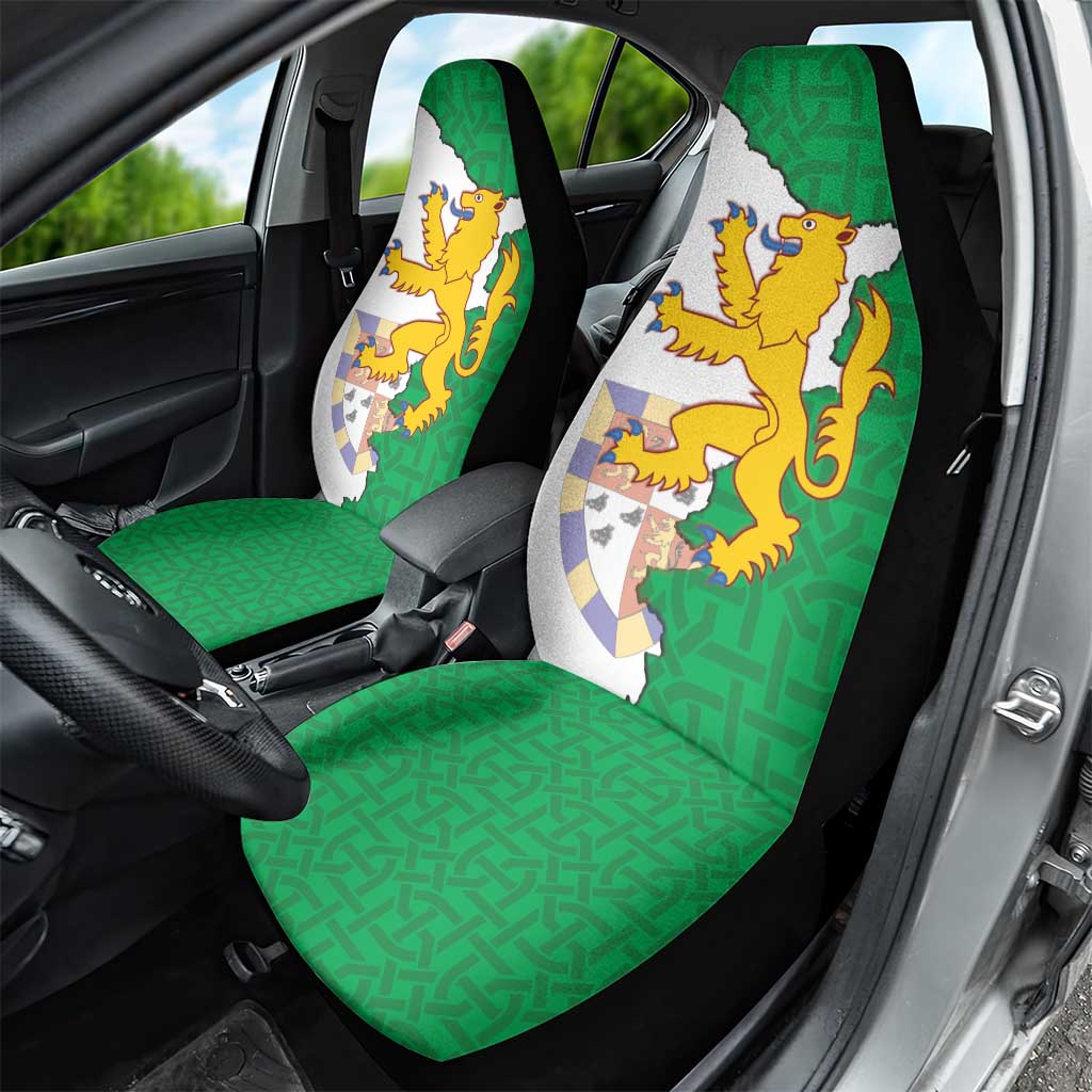 Radnorshire Wales Car Seat Cover Map and Emblem Celtic Style - Wonder Print Shop