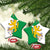 Radnorshire Wales Ceramic Ornament Map and Emblem Celtic Style - Wonder Print Shop