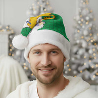 Radnorshire Wales Christmas Santa Hat Map and Emblem Celtic Style - Wonder Print Shop