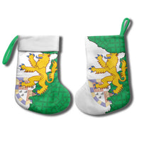 Radnorshire Wales Christmas Stocking Map and Emblem Celtic Style - Wonder Print Shop