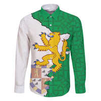 Radnorshire Wales Family Matching Puletasi and Hawaiian Shirt Map and Emblem Celtic Style - Wonder Print Shop