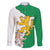 Radnorshire Wales Family Matching Puletasi and Hawaiian Shirt Map and Emblem Celtic Style - Wonder Print Shop