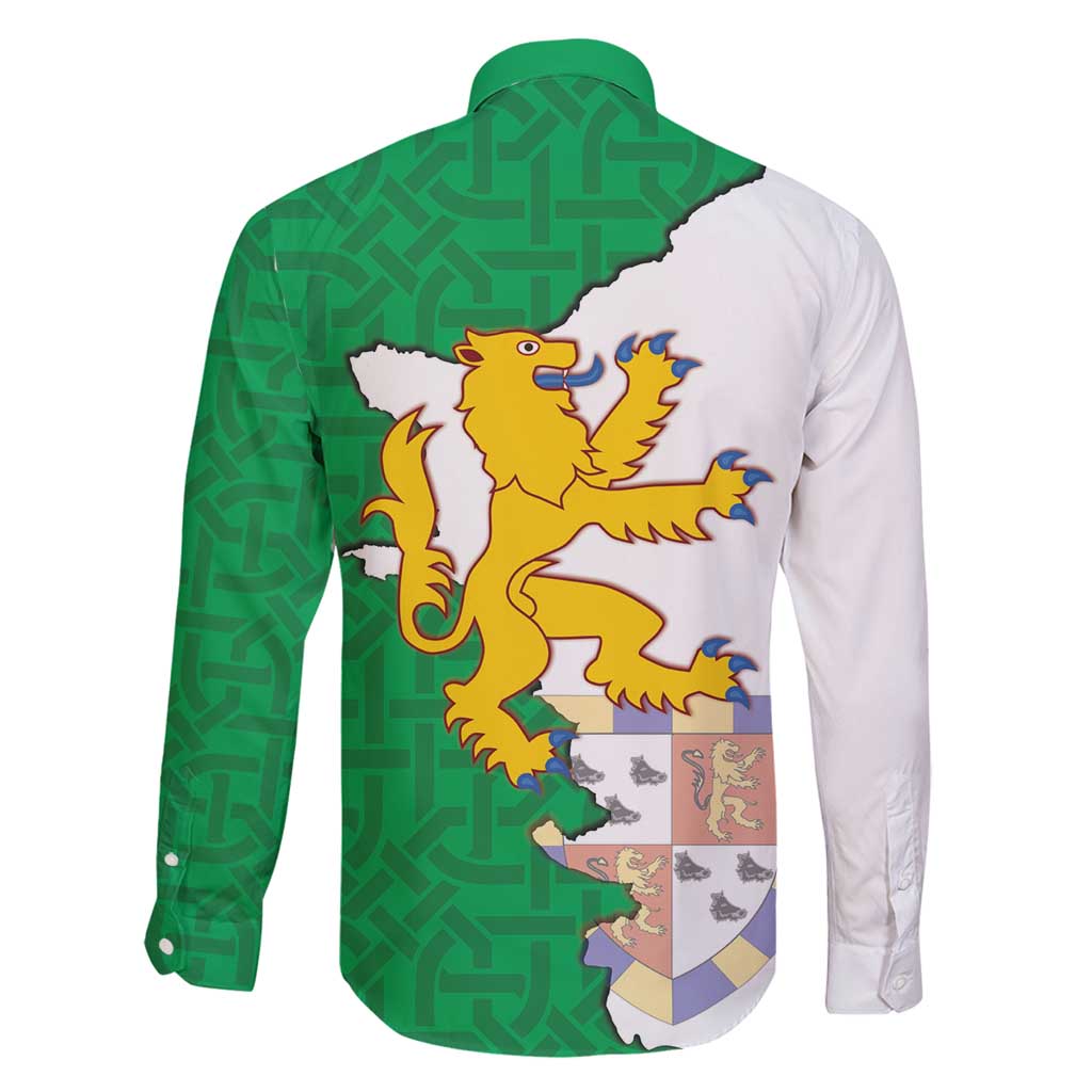 Radnorshire Wales Family Matching Puletasi and Hawaiian Shirt Map and Emblem Celtic Style - Wonder Print Shop