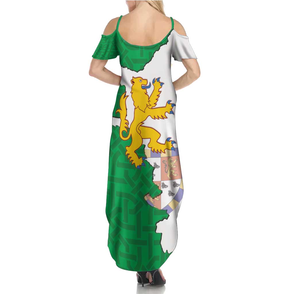 Radnorshire Wales Family Matching Summer Maxi Dress and Hawaiian Shirt Map and Emblem Celtic Style - Wonder Print Shop