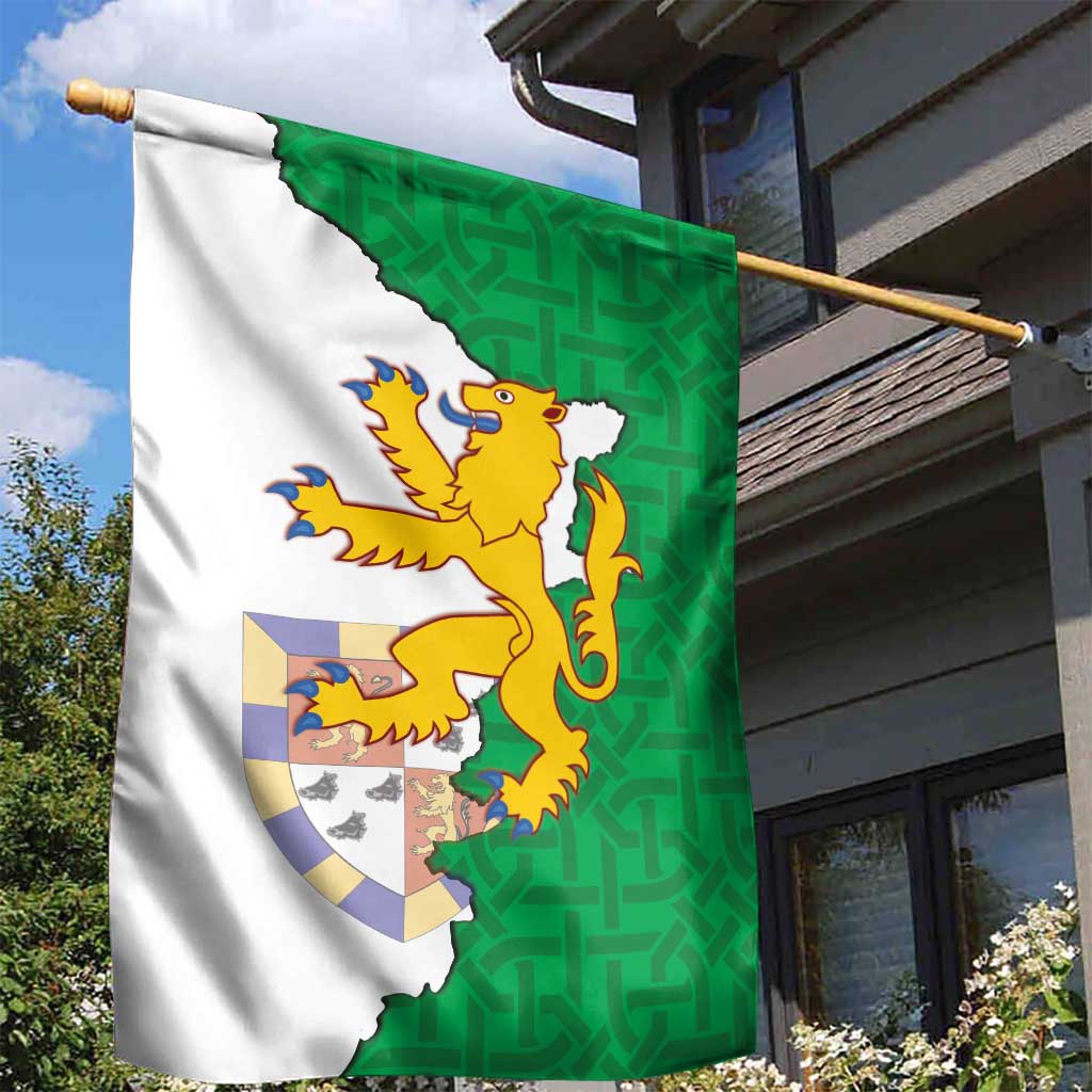 Radnorshire Wales Garden Flag Map and Emblem Celtic Style - Wonder Print Shop