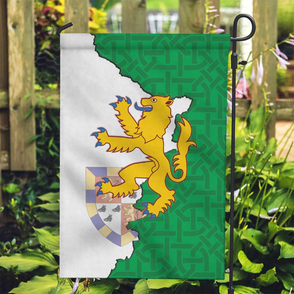 Radnorshire Wales Garden Flag Map and Emblem Celtic Style - Wonder Print Shop