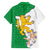 Radnorshire Wales Hawaiian Shirt Map and Emblem Celtic Style - Wonder Print Shop