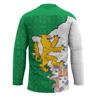 Radnorshire Wales Hockey Jersey Map and Emblem Celtic Style - Wonder Print Shop