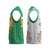 Radnorshire Wales Christmas Knitted V-Neck Vest Map and Emblem Celtic Style - Wonder Print Shop