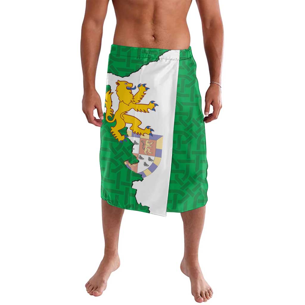 Radnorshire Wales Lavalava Map and Emblem Celtic Style - Wonder Print Shop