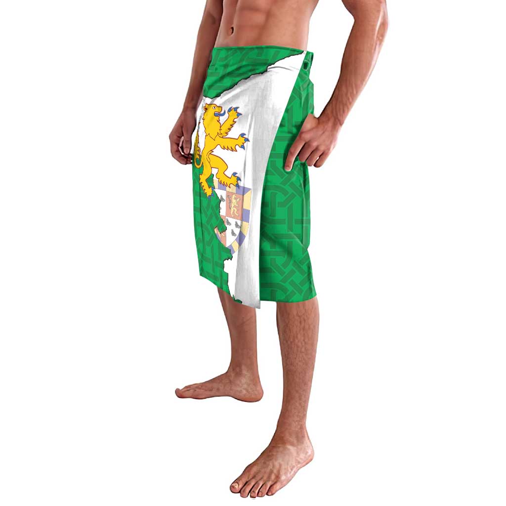 Radnorshire Wales Lavalava Map and Emblem Celtic Style - Wonder Print Shop