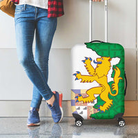 Radnorshire Wales Luggage Cover Map and Emblem Celtic Style - Wonder Print Shop