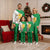 Radnorshire Wales Christmas Pajama Set Map and Emblem Celtic Style - Wonder Print Shop