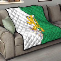 Radnorshire Wales Quilt Map and Emblem Celtic Style - Wonder Print Shop