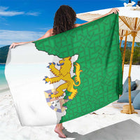 Radnorshire Wales Sarong Map and Emblem Celtic Style - Wonder Print Shop