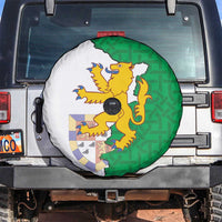 Radnorshire Wales Spare Tire Cover Map and Emblem Celtic Style - Wonder Print Shop