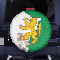 Radnorshire Wales Spare Tire Cover Map and Emblem Celtic Style - Wonder Print Shop