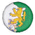 Radnorshire Wales Spare Tire Cover Map and Emblem Celtic Style - Wonder Print Shop