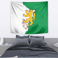 Radnorshire Wales Tapestry Map and Emblem Celtic Style - Wonder Print Shop