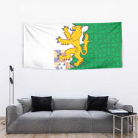 Radnorshire Wales Tapestry Map and Emblem Celtic Style - Wonder Print Shop