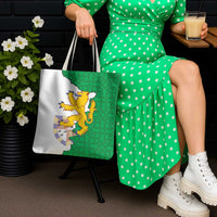 Radnorshire Wales Tote Bag Map and Emblem Celtic Style - Wonder Print Shop