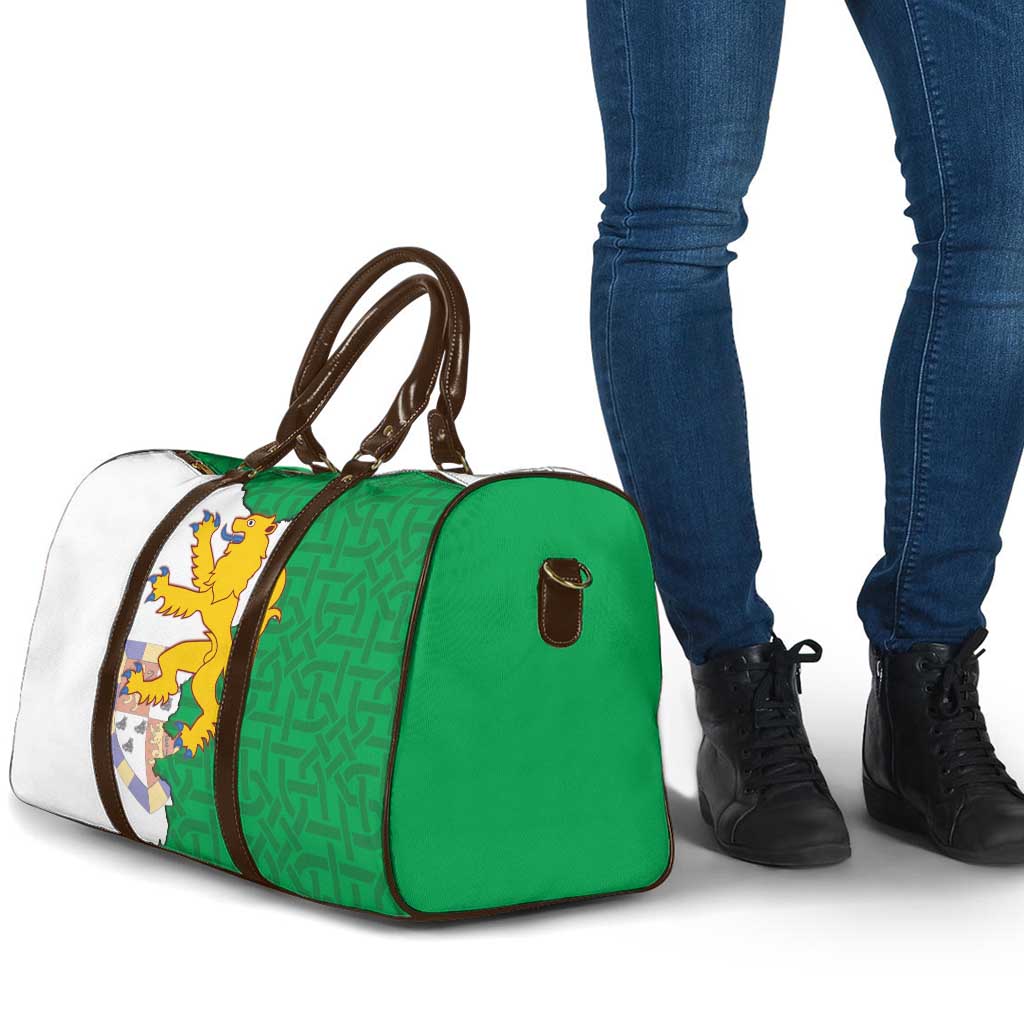 Radnorshire Wales Travel Bag Map and Emblem Celtic Style - Wonder Print Shop