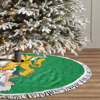 Radnorshire Wales Tree Skirt Map and Emblem Celtic Style - Wonder Print Shop