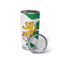 Radnorshire Wales Tumbler Cup Map and Emblem Celtic Style - Wonder Print Shop